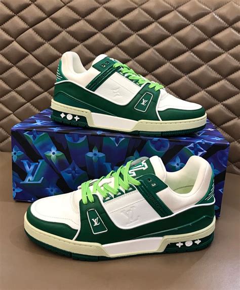 louis vuitton scarpe verde|louis vuitton shoes for men.